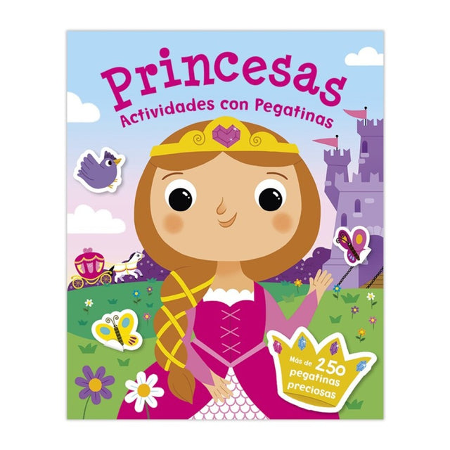 ACTIVIDADES CON PEGATINAS PRINCESAS