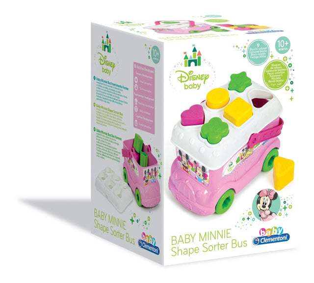 BABY CLEMMY - MINNIE AUTOBUS DISNEY FORMAS Y COLORES
