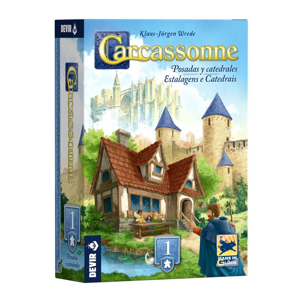 CARCASSONNE EXP.1 - POSADAS Y CATEDRALES