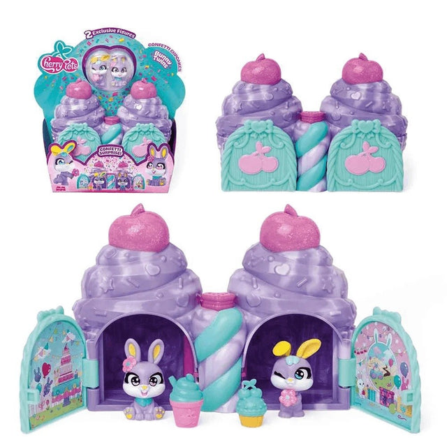 CHERRY PETS - CONFETTI CUPCAKES - BUNNY TWINS