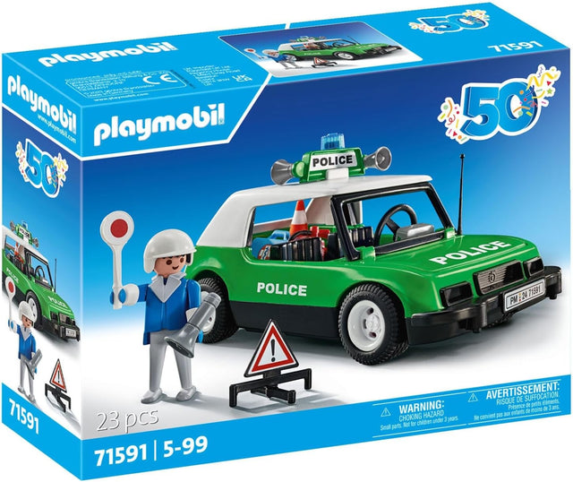 COCHE POLICIA CLASICO PLAYMOBIL