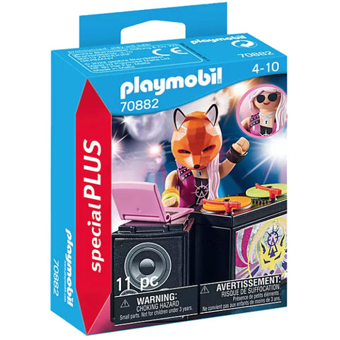 DJ CON MESA DE MEZCLAS PLAYMOBIL SPECIAL PLUS