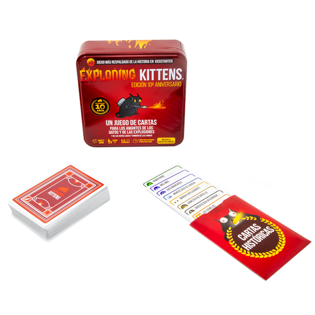 EXPLODING KITTENS ED. 10º ANIVERSARIO