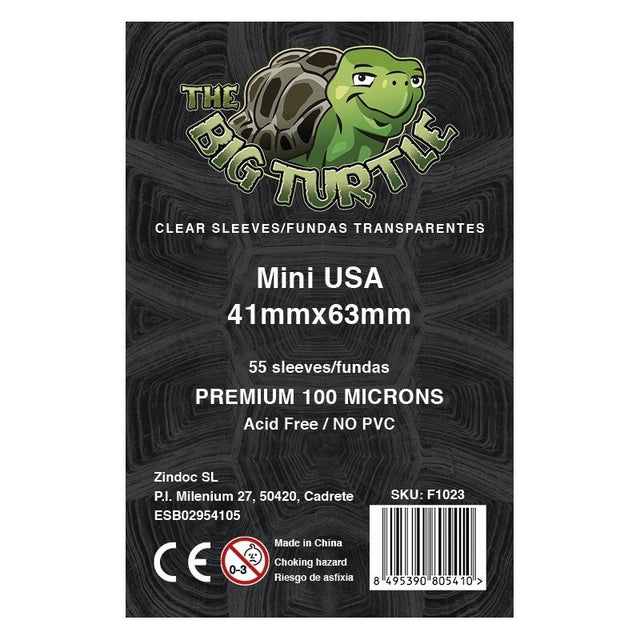 FUNDAS TBT 100 MICRAS: MINI USA 44x66 (CARD SIZE 41x63)