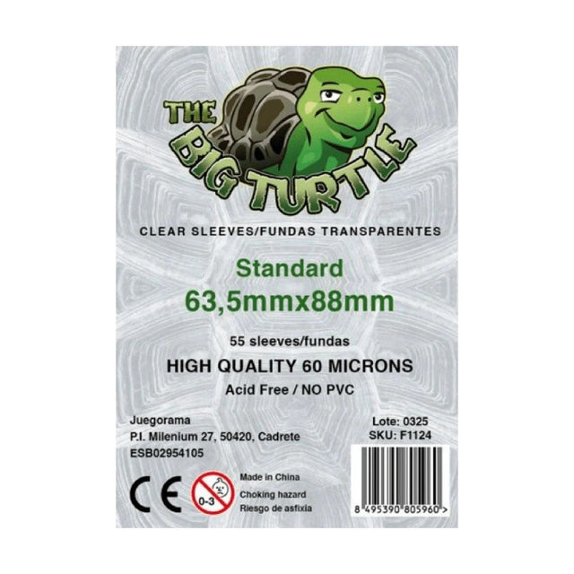 FUNDAS TBT 60 MICRAS: STANDAR HIGH QUALITY 66x91 (CARD SIZ 63.5x88)