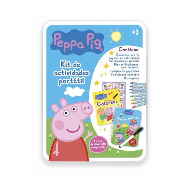 KIT DE ACTIVIDADES PORTATIL - PEPPA PIG