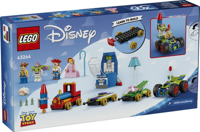 LEGO DISNEY - TREN DE CELEBRACION DE TOY STORY Y COCHE RC