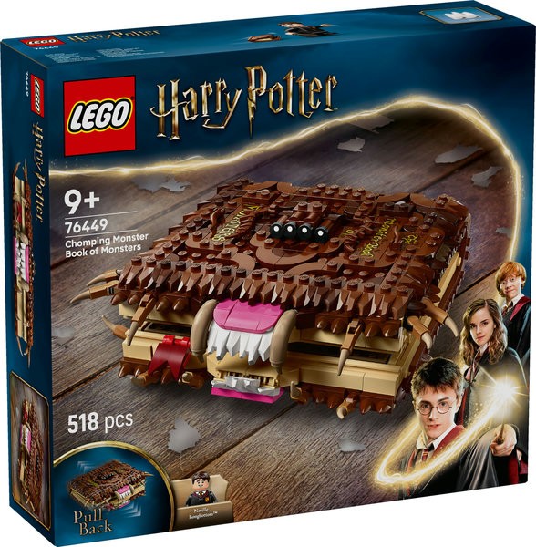 LEGO HARRY POTTER - MONSTRUOSO LIBRO DE LOS MONSTRUOS MORDEDOR