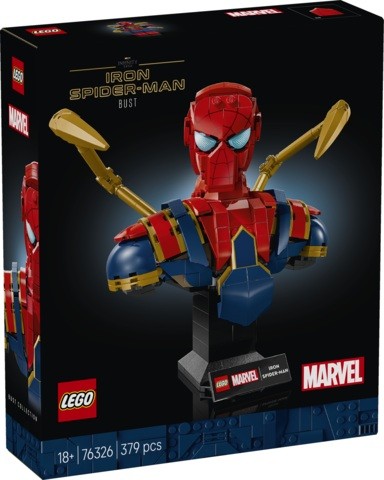 LEGO MARVEL BUSTO DE IRON SPIDER-MAN