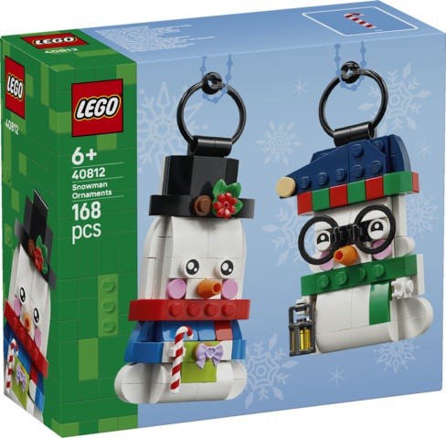 LEGO 40812 - ADORNOS DE MUÑECOS DE NIEVE