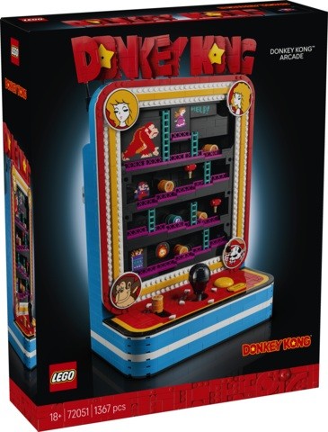 LEGO SUPER MARIO - MAQUINA RECREATIVA DE DONKEY KONG
