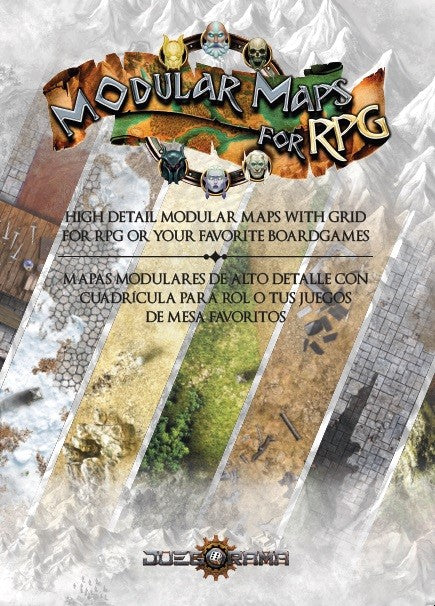LIBRO DE TERRENO Y MAPAS MODULARES PARA ROL (TAPA BLANDA)