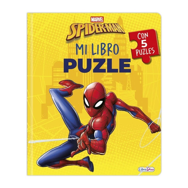 LIBRO PUZLE MARVEL SPIDERMAN