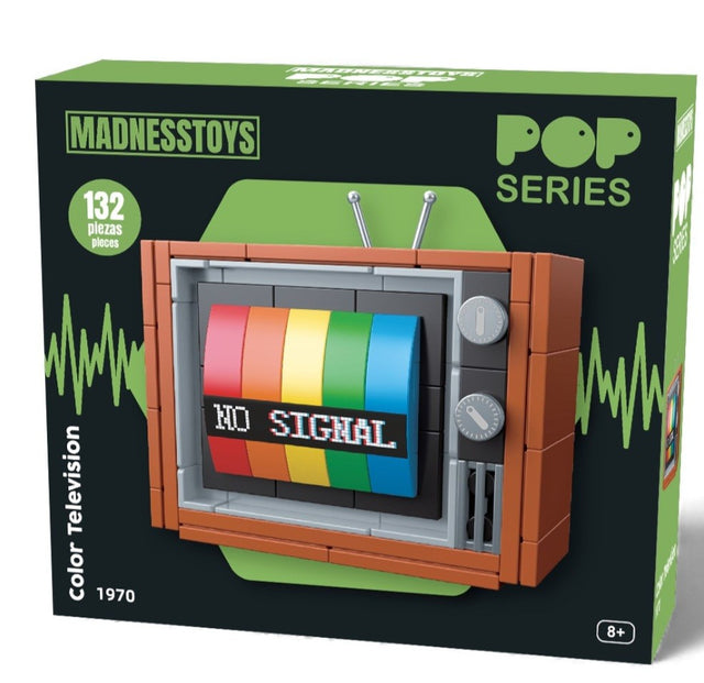 MINIATURA RETRO BRICKS - TELEVISION A COLOR