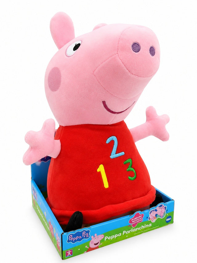 PELUCHE PEPPA PIG 1,2,3 PARLANCHINA