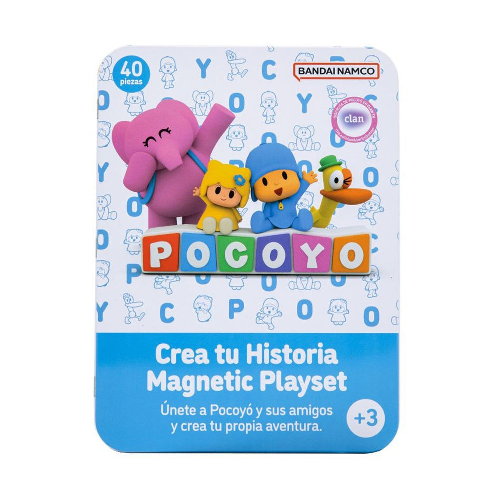 POCOYO CREA TU HISTORIA - PLAYSET MAGNETICO DE LATA
