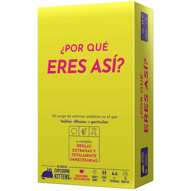 ¿POR QUÉ ERES ASÍ?