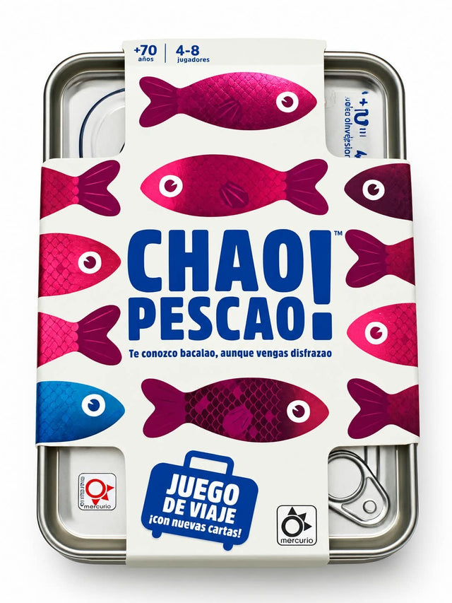 Chao Pescao — lata de viaje