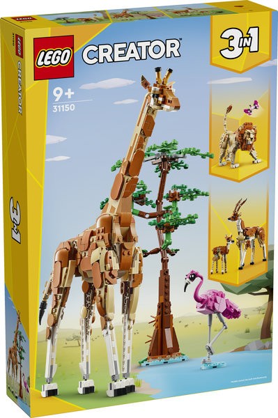 LEGO CREATOR - SAFARI DE ANIMALES SALVAJES