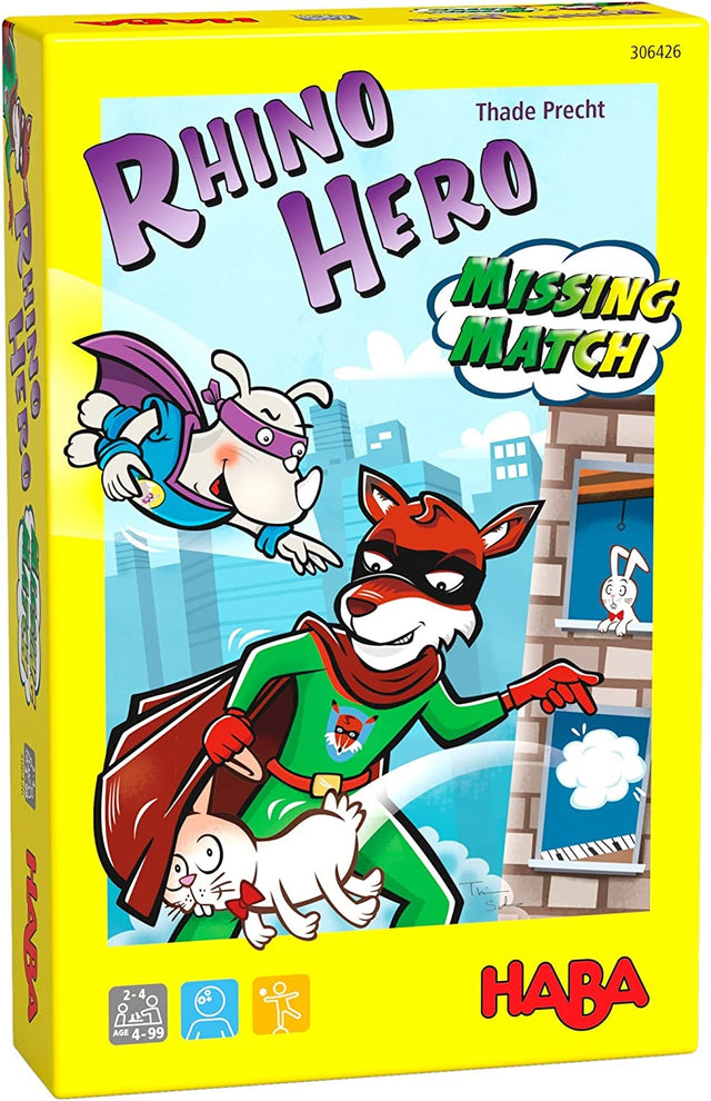 RHINO HERO MISSING MATCH