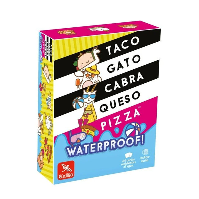 TACO, GATO, CABRA, QUESO, PIZZA WATERPROOF