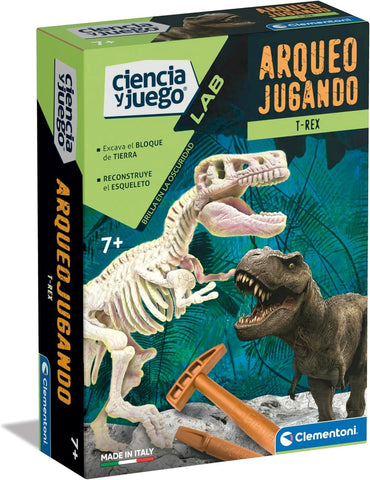 ARQUEOJUGANDO T-REX FLUORESCENTES