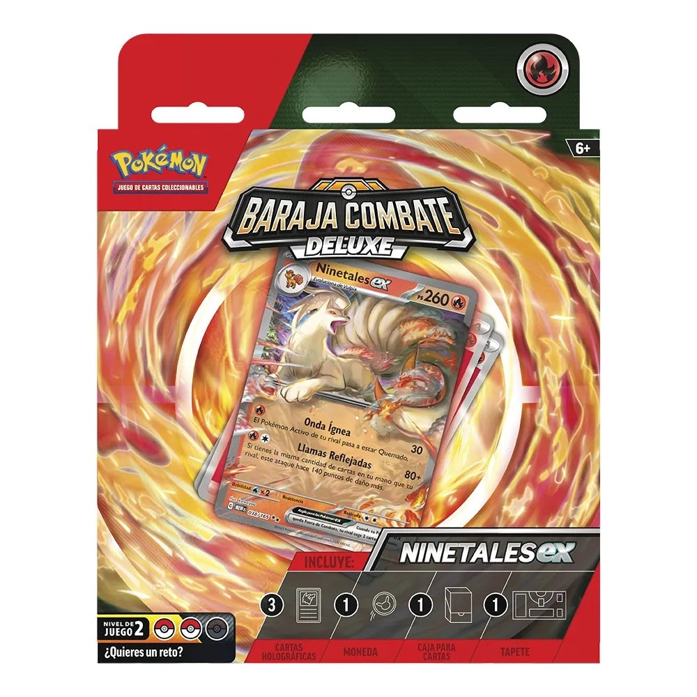 POKEMON BARAJAS DE COMBATE DELUXE NINETALES Y ZAPDOS (CASTELLANO)