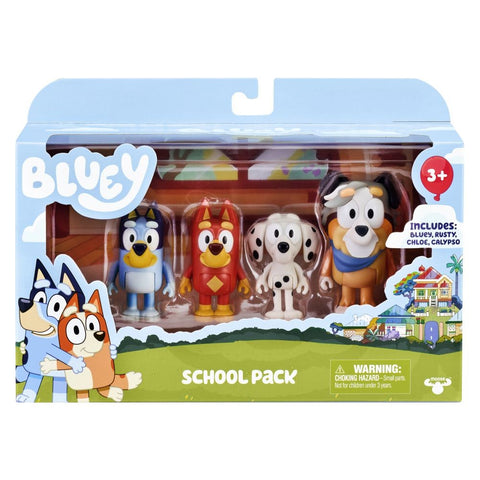 BLUEY PACK DE 4 FIGURAS