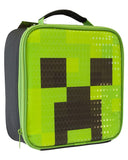 BOLSA DE ALMUERZO CREEPER CUBE MINECRAFT