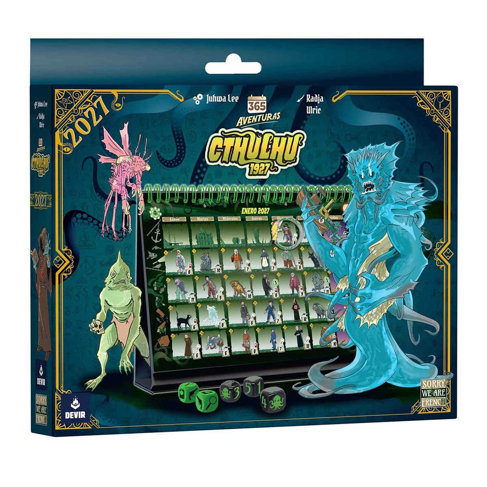 CALENDARIO 365 ADVENTURES CTHULHU 2027