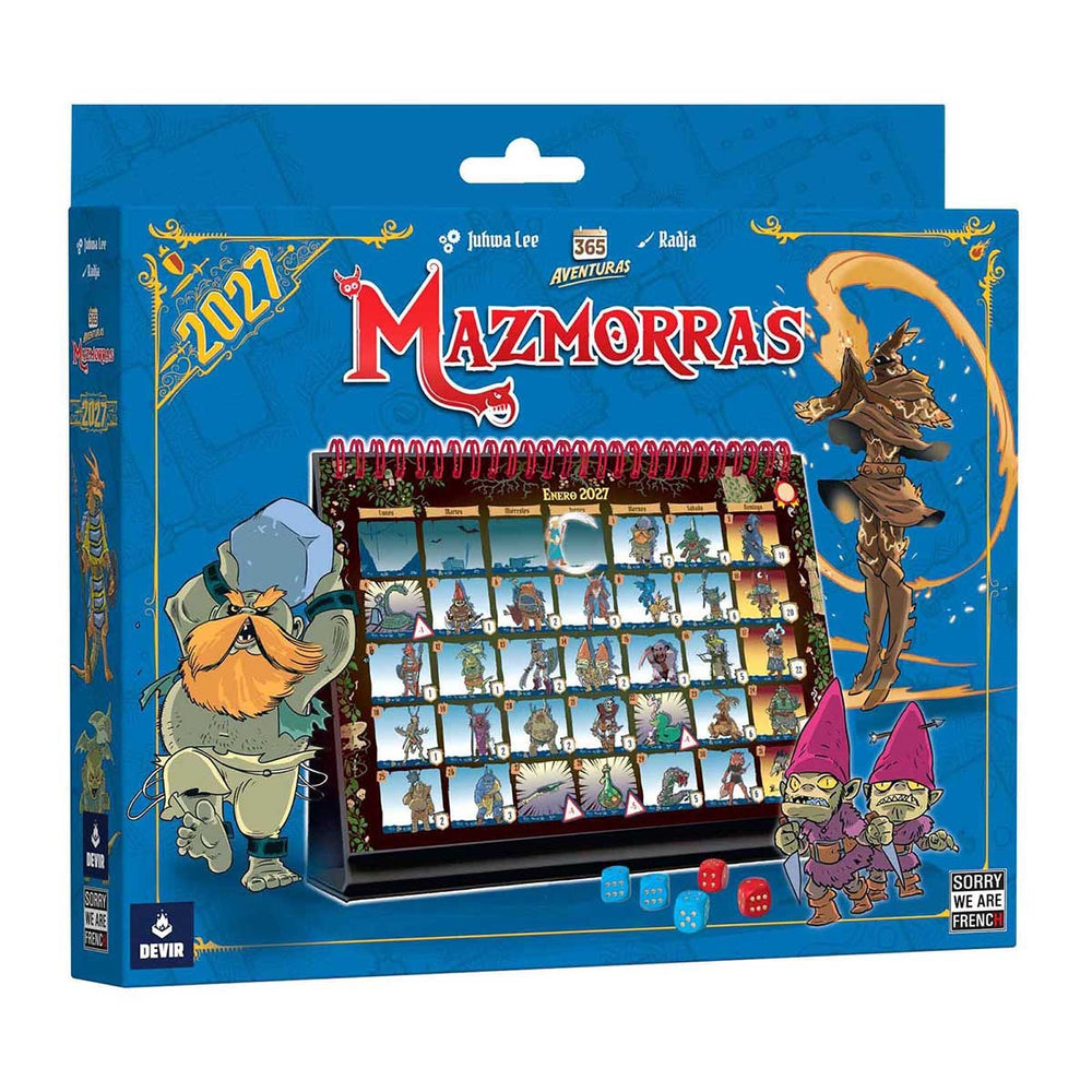 CALENDARIO 365 ADVENTURES DUNGEON - MAZMORRAS 2027