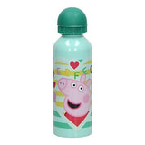 CANTIMPLORA ALUMINIO PEPPA PIG 500 ML 3 MODELOS