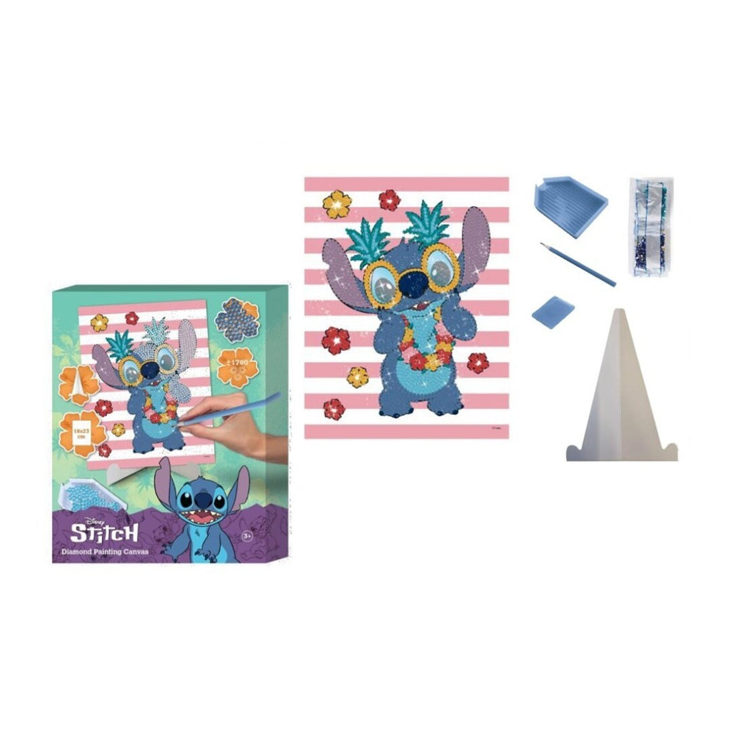 CANVA LILO & STITCH PINTA BORDADOS DIAMANTES