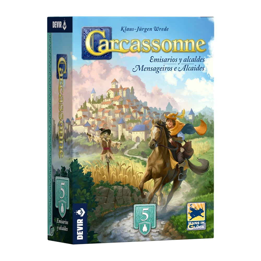 CARCASSONNE EXP.5 - EMISARIOS Y ALCALDES