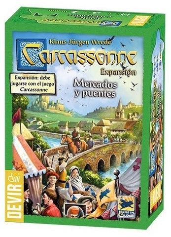 CARCASSONNE: MERCADOS Y PUENTES