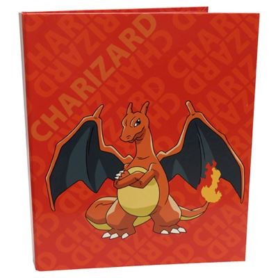CARPETA 4 ANILLAS POKEMON CHARIZARD