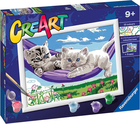 CREART SERIE D CLASSIC - GATITOS EN LA HAMACA