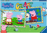 CREART SERIE JUNIOR: 2 X PEPPA PIG