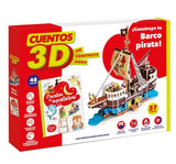 CUENTOS 3D - BARCO PIRATA