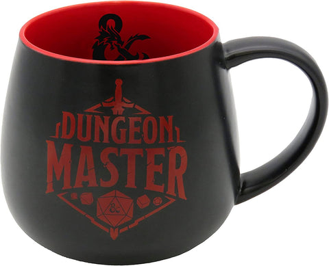 D&D TAZA CON FIGURITA DADO 3D EN SU INTERIOR