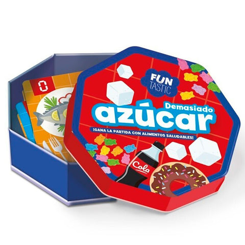 DEMASIADO AZUCAR CAJA DE LATA