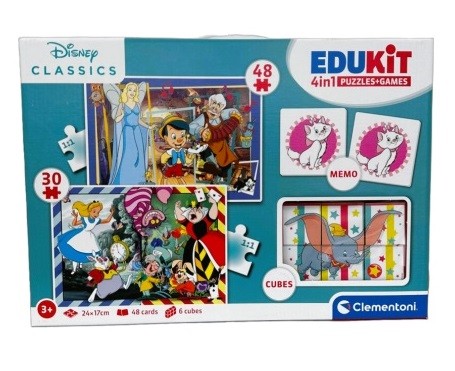 EDUKIT 4 EN 1 DISNEY CLASSIC