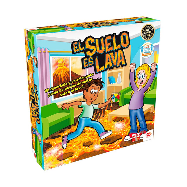 EL SUELO ES LAVA