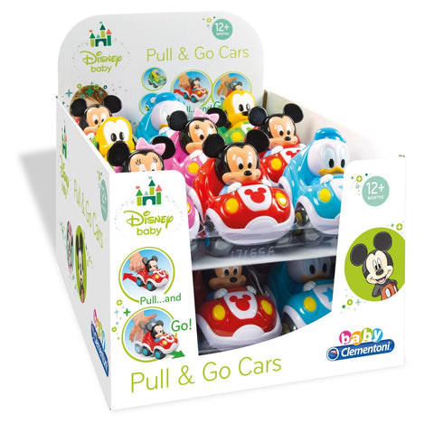 EXP. 18 COCHE PULL BACK DISNEY BABIES