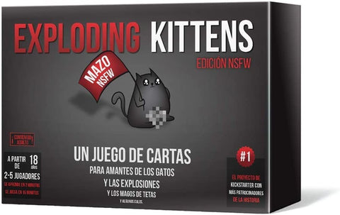 EXPLODING KITTENS EDICIÓN NSFW