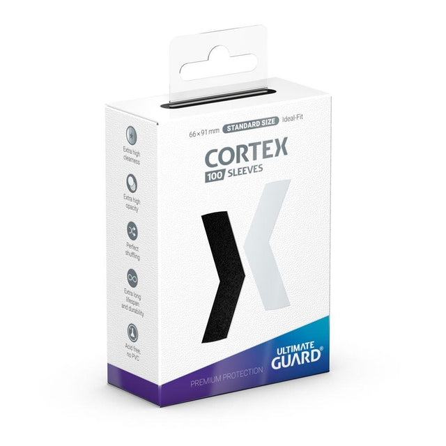 FUNDAS CORTEX TAMAÑO STANDARD 100UD - NEGRO