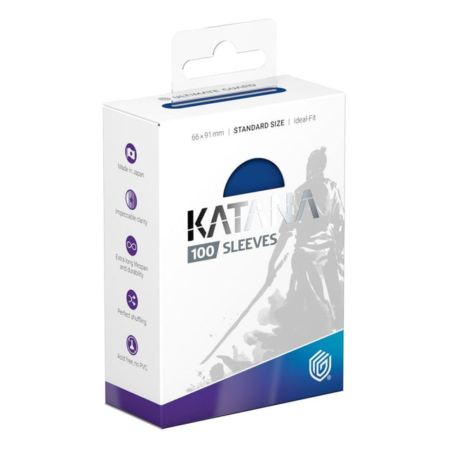 FUNDAS KATANA SLEEVES TAMAÑO STANDAR 100UD- AZUL