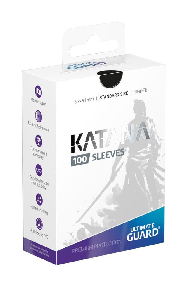 FUNDAS KATANA SLEEVES TAMAÑO STANDAR 100UD - NEGRA