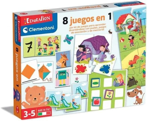 KIT 8 JUEGOS EN 1