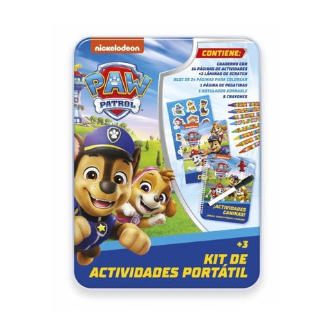 KIT DE ACTIVIDADES PORTÁTIL - PAW PATROL